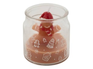 Bougie décorée pain d'épices 40 g