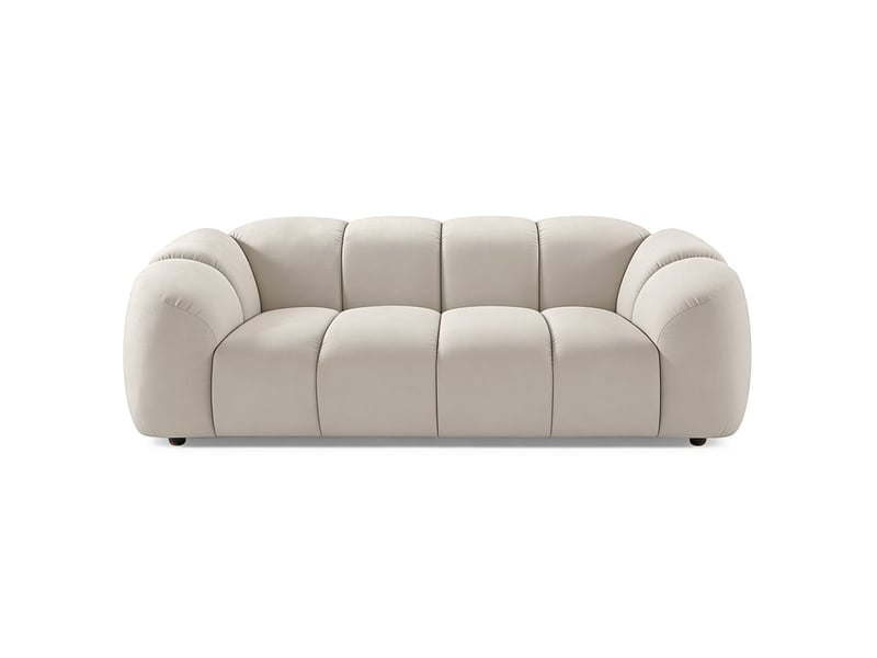  Selsey millma - canapé - 220 cm - velours gris Millma - Conforama D