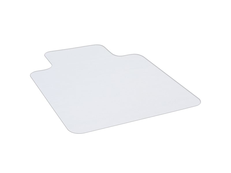  Protection de sol en plastique pour chaise de bureau, 90 x 120 cm, transparente  - Conforama B