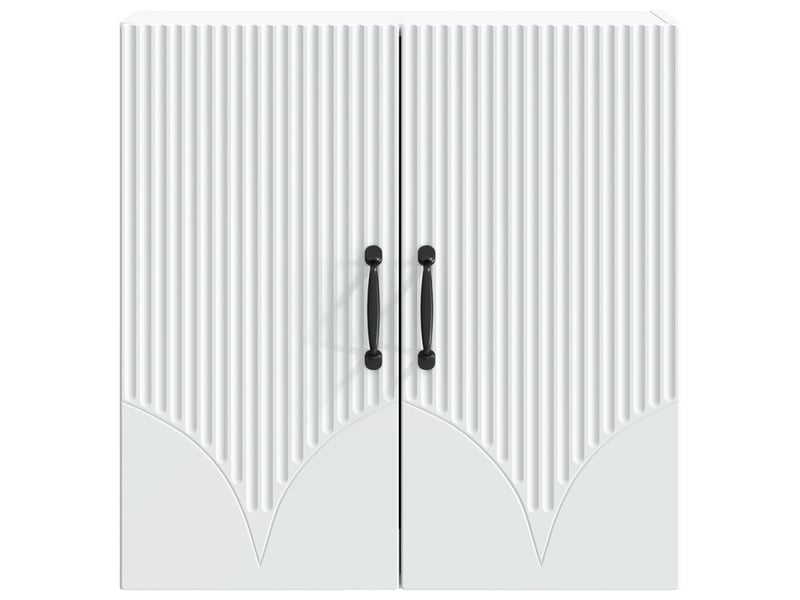  Armoire murale salon, meuble de rangement blanc 59 x 31 x 60 cm bois d'ingénierie shl3736  - Conforama D