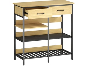 Buffet 0 porte(s) 2 tiroir(s) DESVIAE - 90 cm coloris naturel