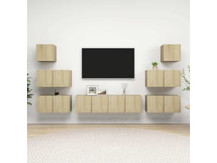 Meuble tv coloris marron 60 cm <strong></strong>  <strong></strong>