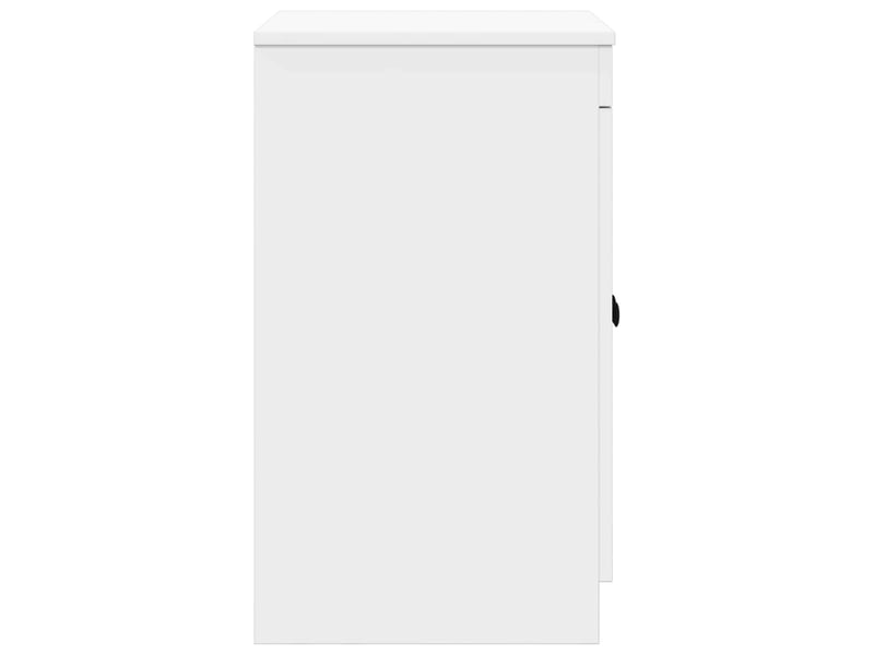  Armoire de salle de bain, meuble de rangement blanc 54x41x70 cm shl5060  - Conforama E