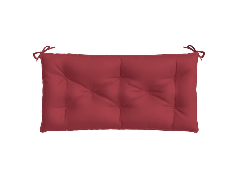  Coussin de banc de jardin, coussin d'assise rouge bordeaux 110x50x7 cm cf52809  - Conforama D