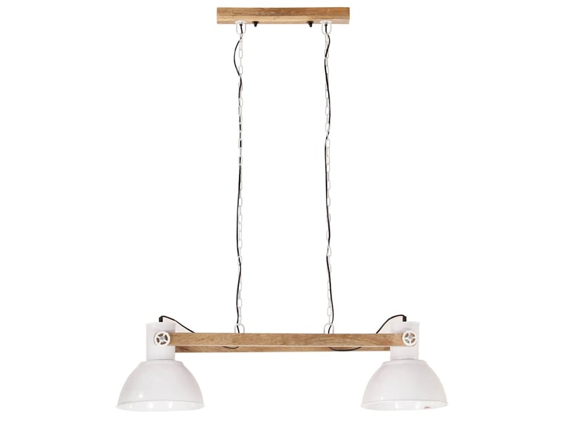  Lampe suspendue, suspension luminaire industrielle 25 w blanc 109 cm e27  - Conforama D