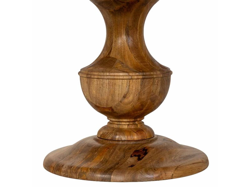  Table de salle à manger en bois marron 120x120x76 cm (h)  - Conforama E