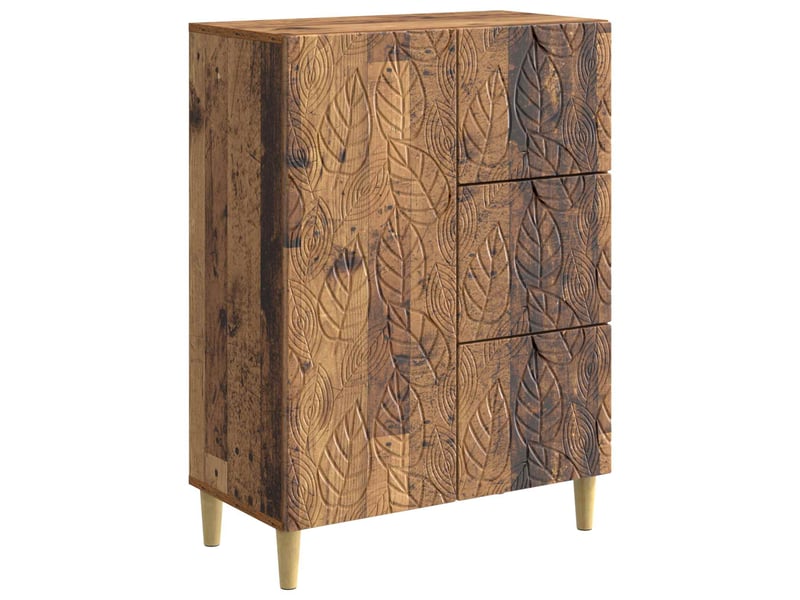  Buffet - bahut - meuble de rangement bois ancien 66 x 34,5 x 90 cm bois d'ingénierie  - Conforama A