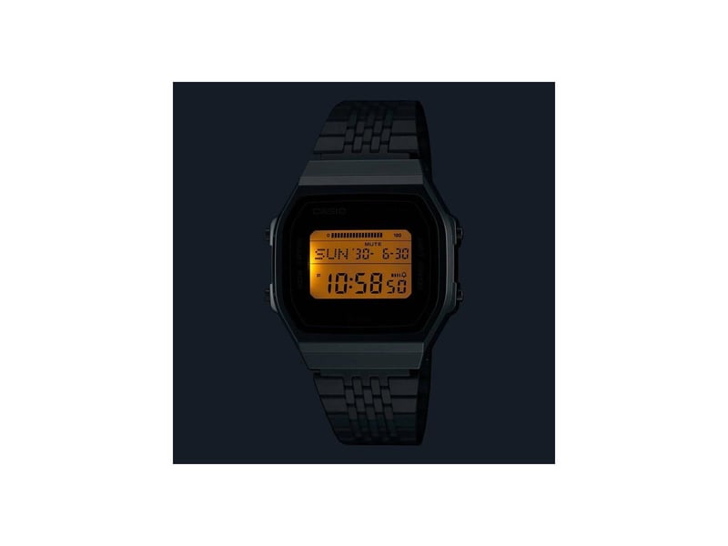  Montre numérique casio vintage abl-100we-1aef bluetooth bracelet acier argenté CAS1732605025558 - Conforama E