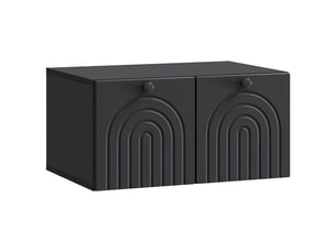 Meuble tv coloris noir 59.5 cm <strong></strong>  <strong></strong>