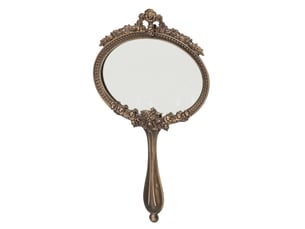 Miroir 0 suspendre coloris multicolore <strong>PARIS PRIX</strong> <strong></strong> - 19 cm x 1.5 cm