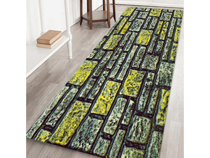 Tapis de sol antidérapant pour la maison, paillasson, tapis de cuisine, salon, chambre à coucher, décoration (60 x 180 cm) - comfortxl