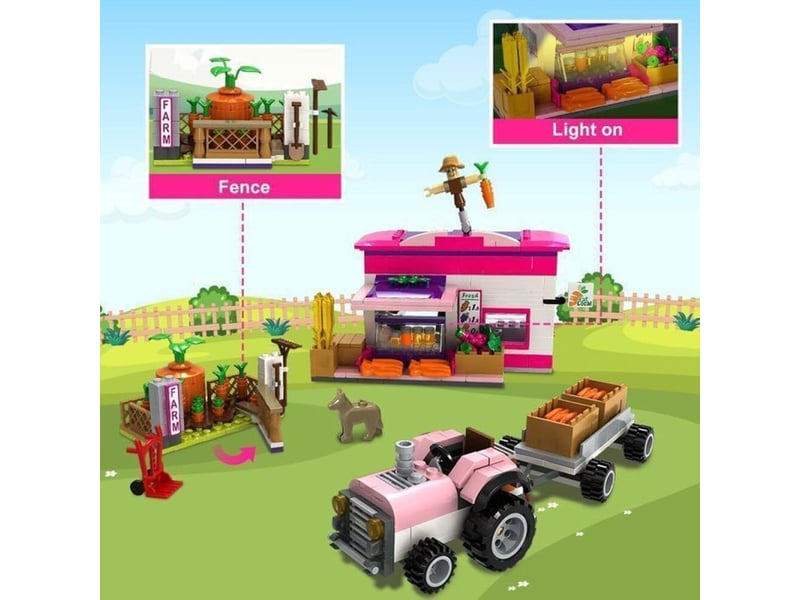  Jeu de construction 3 en 1 ferme 8831 835 pieces avec leds 151498_AAAAL62552_6_DROPFR - Conforama C