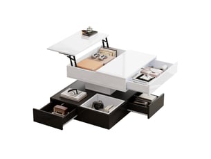 Table basse  coloris blanc <strong></strong> <strong></strong>