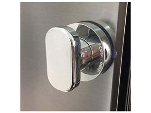 Enowelir ventouse poignée de porte en verre miroir puissante pour réfrigérateur tiroir salle de bain cuisine douche baignoire