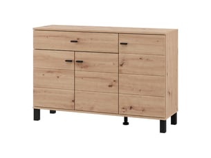 Buffet 3 porte(s)  1 tiroir(s) DMORA Uyuni - 116 cm coloris marron 