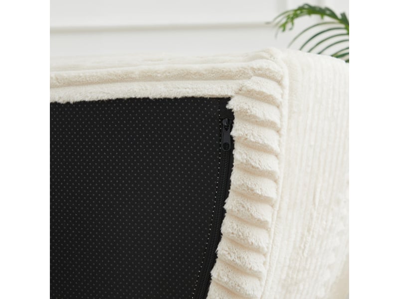  Canapé-lit 4 en 1 polyvalent pour petits espaces, demi-cercle ou rond, 2 coussins ronds et 1 coussin carré  - Conforama E