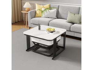 Table basse  coloris blanc <strong></strong> <strong></strong>