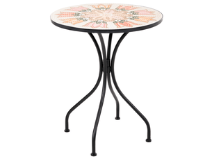 Table bistrot settala 60 cm 60 cm métal multicolore
