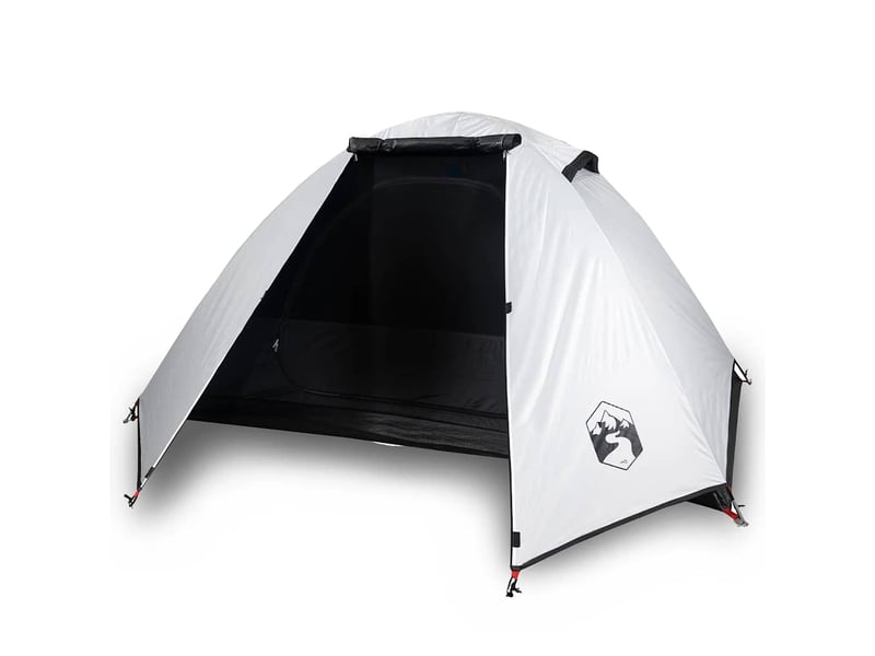 Tente de camping, tente à dôme 2 personnes tissu occultant imperméable shl30073 - Conforama A