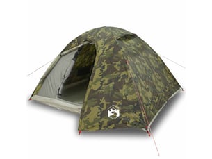 Tente de camping, tente à dôme 4 personnes camouflage imperméable shl41343