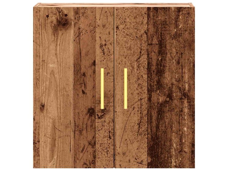  Armoire murale salon, meuble de rangement vieux bois 60x31x60 cm bois d'ingénierie shl9558  - Conforama D