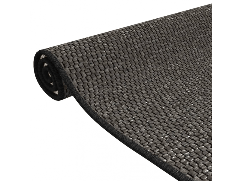  Tapis de couloir aspect sisal gris anthracite 50x150 cm - comfortxl 355775 - Conforama E