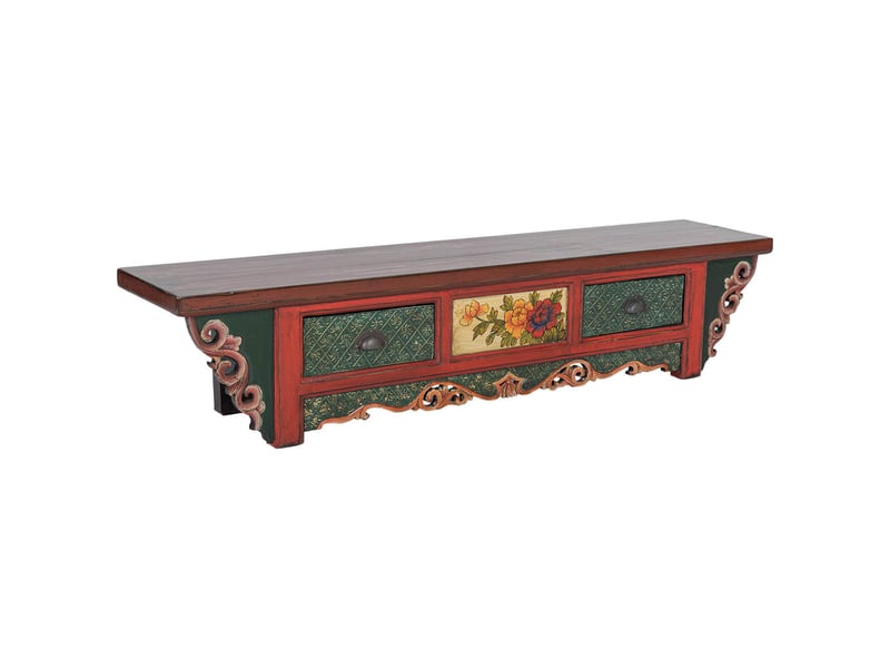 Meuble bas en bois multicolore 140x30x30 cm h  - Conforama A