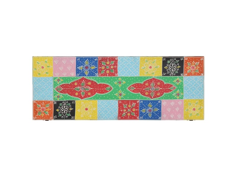 Meuble tv - banc tv - meuble de rangement multicolore 80 x 30 x 22 cm bois d'ingénierie  - Conforama D