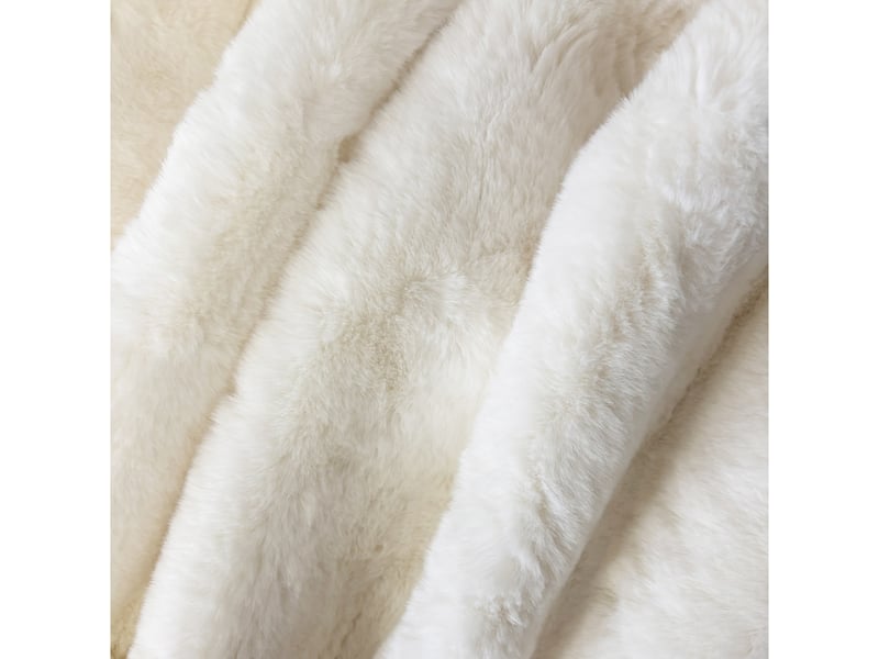 Plaid fausse fourrure 150x200 cm  - Conforama D