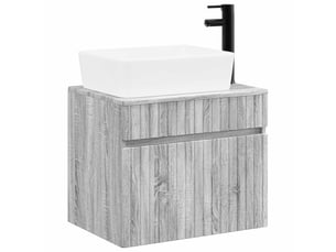 Ensemble de mobilier de salle de bain sonoma gris cf64703