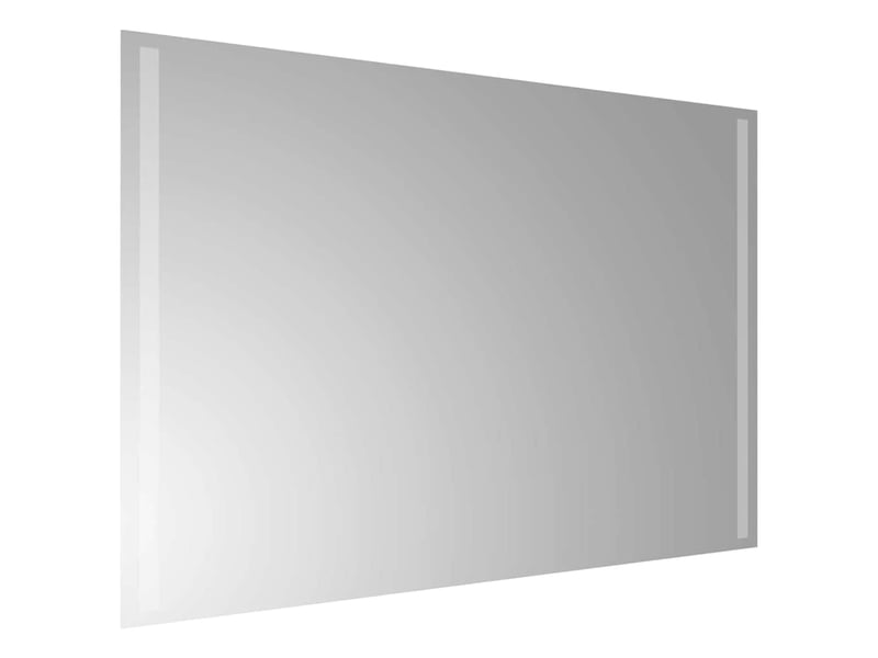  Miroir de salle de bain, miroir de toilette à led 90x60 cm cf62514  - Conforama D