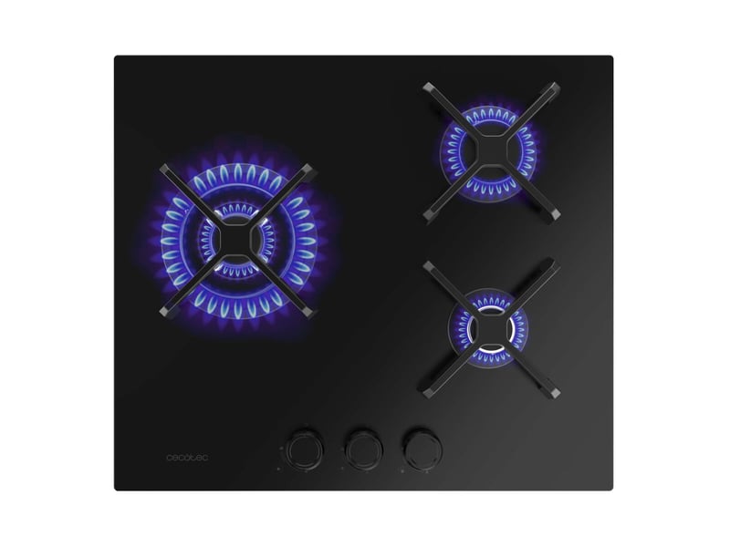 Plaque au gaz cecotec bolero squad g 3400s 6200 w  - Conforama B