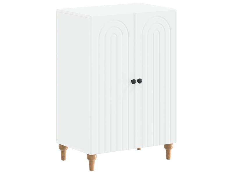  Meuble à chaussure, cabinet à chaussures alkmaar 59,5x39,5x90 cm blanc  - Conforama A