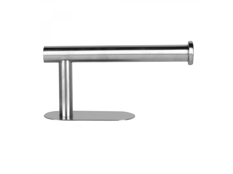  Porte-rouleau de papier toilette adhésif en acier inoxydable, support pour essuie-tout sous armoire, pour cuisine et salle de bain, 16  - Conforama A