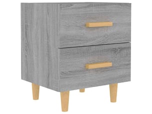 Table de chevet - cabinet de chevet - table de nuit sonoma gris 40x35x47,5 cm