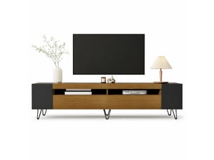 Meuble tv coloris bicolore 180 cm LPOSPI  