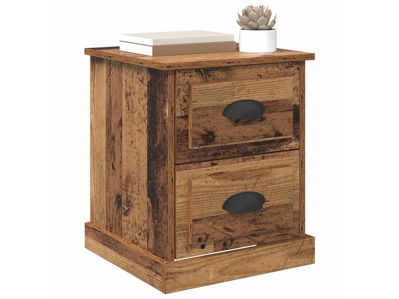 Table de chevet - cabinet de chevet - table de nuit bois ancien 39 x 39 x 47.5 cm - Conforama B