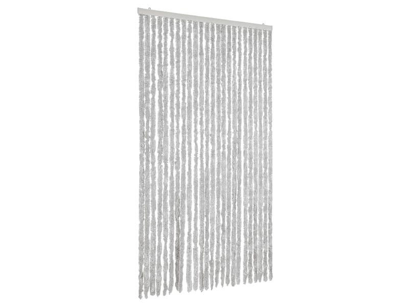  Rideau anti-mouches, moustiquaire gris 100x200 cm chenille cf43515  - Conforama A