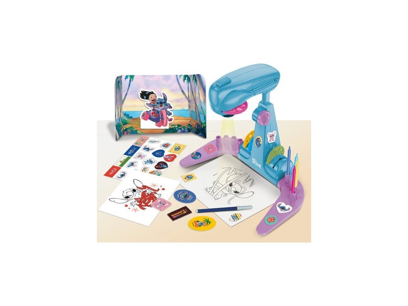  Projecteur dessin stitch 32 images a tracer avec accessoires AACKX44525 - Conforama B