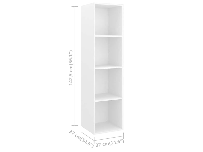  Lot de 2 meuble tv mural, meuble tv suspendu blanc bois d'ingénierie shl70394  - Conforama E