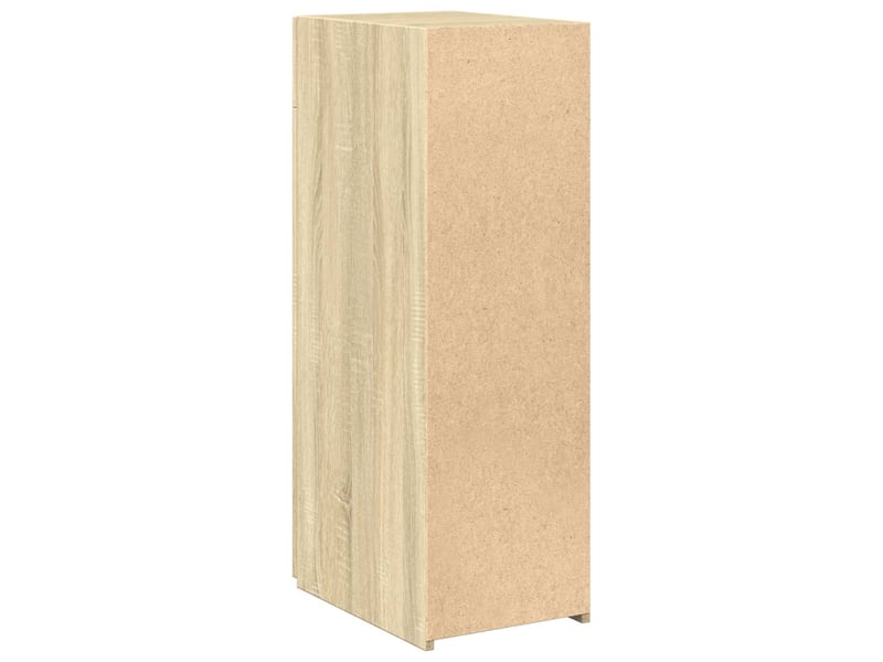  Buffet - bahut - meuble de rangement chêne sonoma 30x42,5x93 cm bois d'ingénierie  - Conforama D