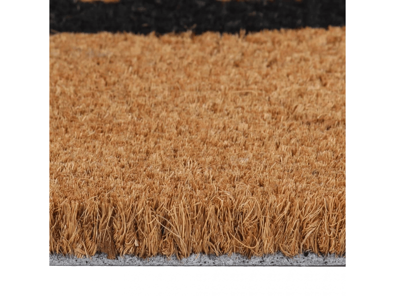  Paillasson touffeté en fibre de coco 45x75 cm - comfortxl 155611 - Conforama D