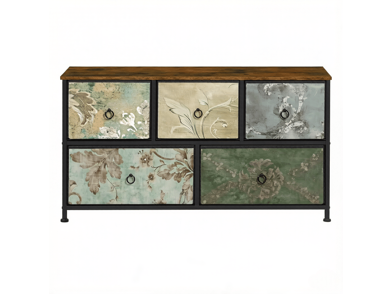 Armoire d'entrée modèle chic, meuble rangement, commode avec tiroirs, placard polyvalent 1 pièce - Conforama A