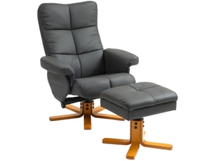 Fauteuil fixe WISHDOR Tissu gris