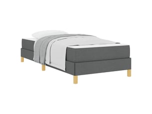 Lit simple 100x200 cm    coloris gris