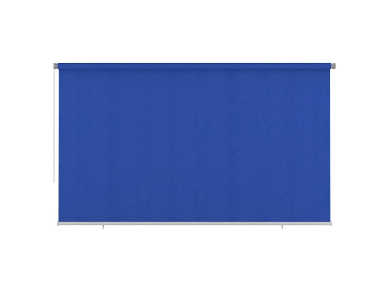  Store enrouleur, store roulant d'extérieur 405 (l) x 230 (h) cm bleu hdpe cf47401  - Conforama B