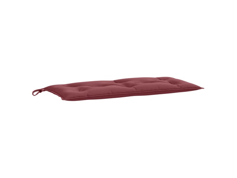  Coussin de banc de jardin, coussin d'assise rouge bordeaux mélangé tissu cf52818  - Conforama A