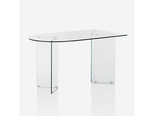 Bureau en verre transparent dakar 130