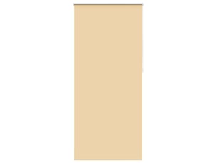 Store enrouleur occultant, store à rouleau 104,4 x 230 cm, largeur du tissu 100 cm, beige cf45403
