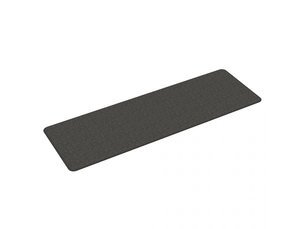 Tapis de couloir aspect sisal gris anthracite 50x150 cm - comfortxl